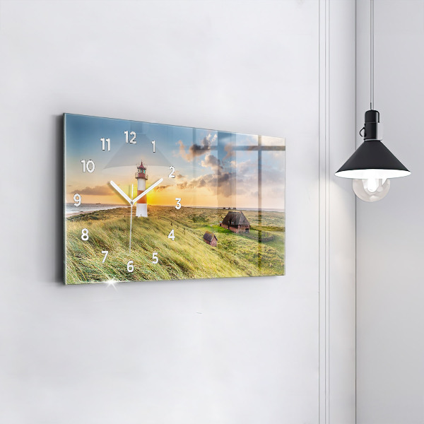 Horloge rectangulaire horizontale Phare