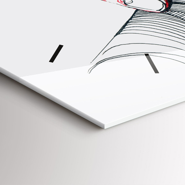 Horloge rectangulaire horizontale Se tenir la main