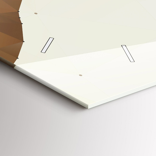 Horloge rectangulaire horizontale 'Création d''Adam'