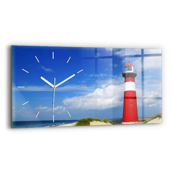 Horloge rectangulaire horizontale Phare
