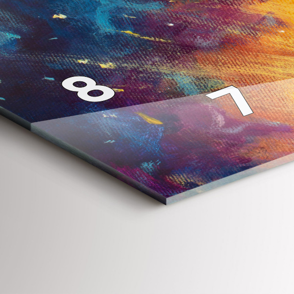 Horloge murale horizontale Abstraction Le Petit Prince