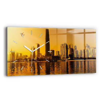 Horloge rectangulaire horizontale Rivière Zhujiang