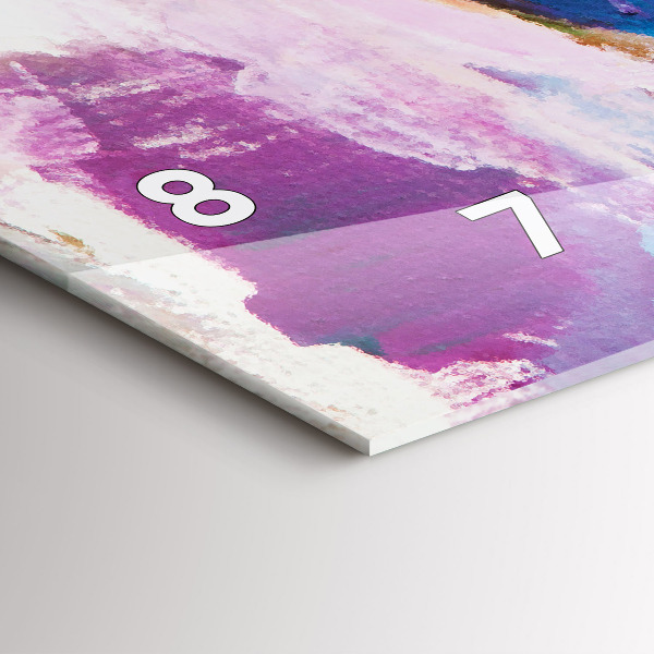 Horloge rectangulaire horizontale Préparation de la ballerine