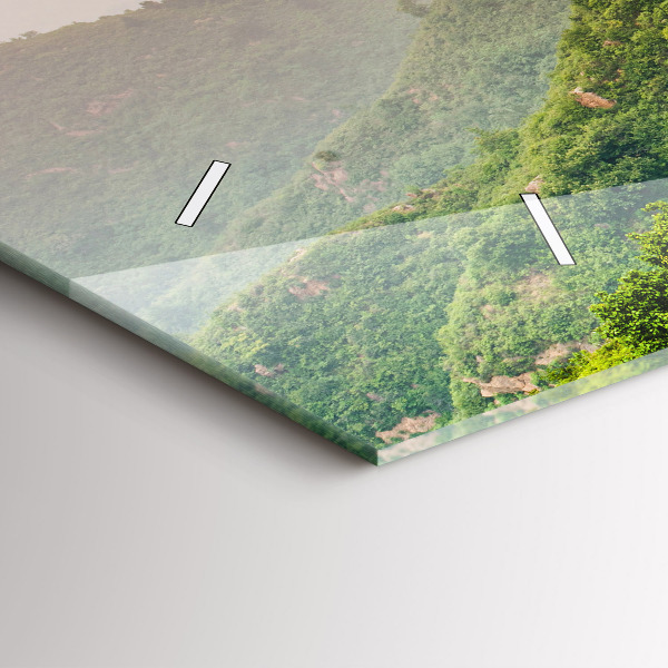 Horloge rectangulaire horizontale La Grande Muraille de Chine