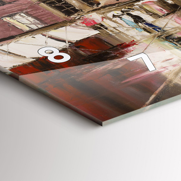 Horloge murale horizontale Ville de Paris