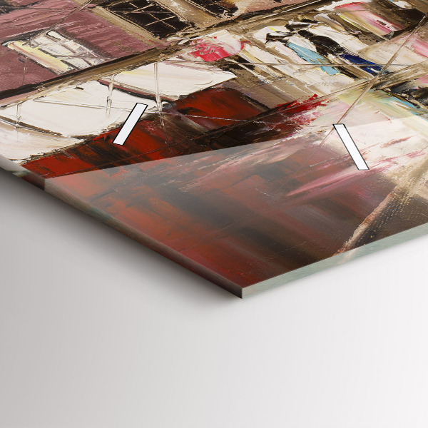 Horloge murale horizontale Ville de Paris