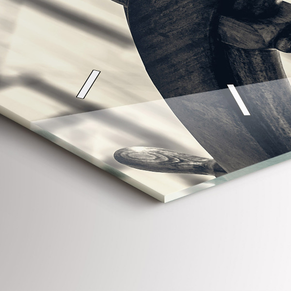 Horloge murale horizontale Navire antique