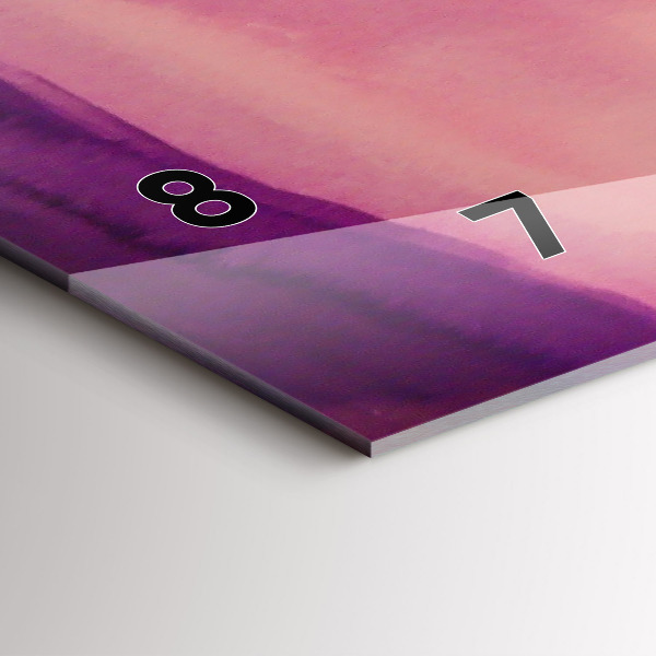 Horloge murale horizontale Peindre des femmes