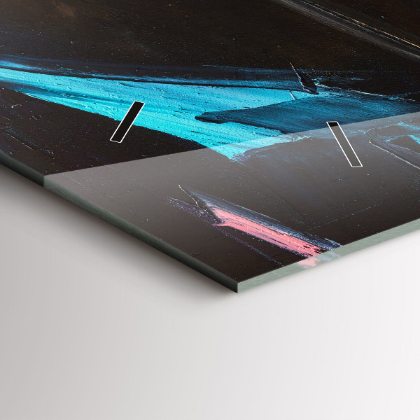 Horloge murale horizontale 'Portrait d''une femme'