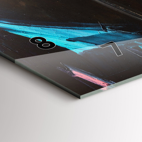 Horloge murale horizontale 'Portrait d''une femme'