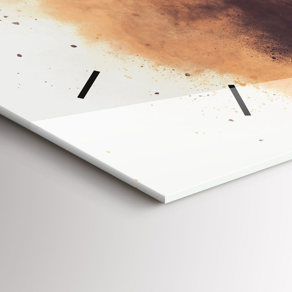 Horloge murale horizontale Femme et vélo