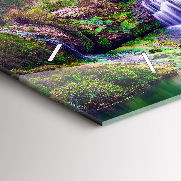 Horloge murale horizontale Cascade de Jiulong, Chine