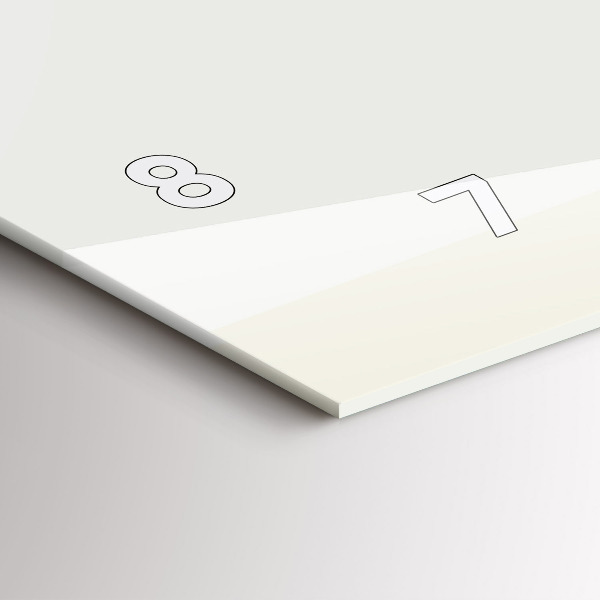 Horloge murale horizontale Danseuse abstraite