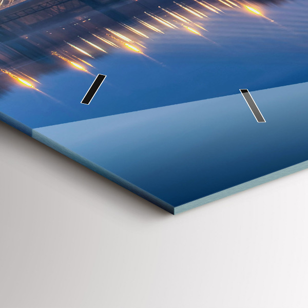 Horloge rectangulaire horizontale Pont Rędziński à Wrocław