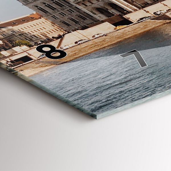 Horloge murale horizontale Parlement à Budapest