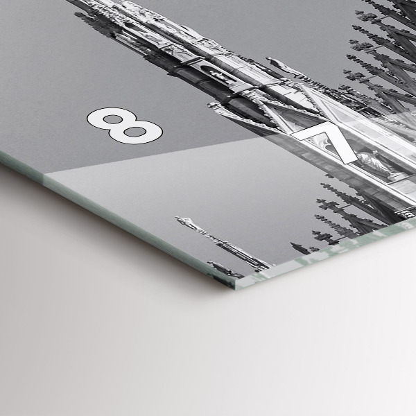 Horloge murale horizontale Cathédrale de Milan