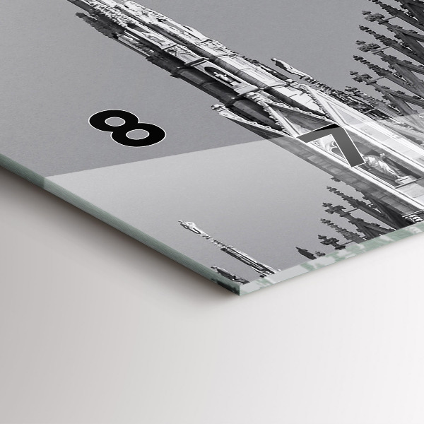 Horloge murale horizontale Cathédrale de Milan