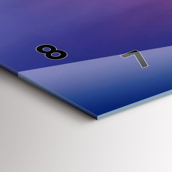 Horloge murale horizontale 'L''inscription Souvenirs'