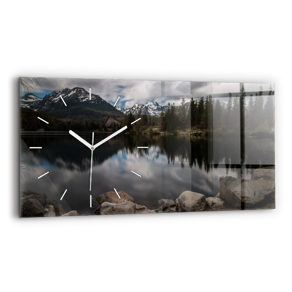 Horloge murale horizontale Hautes Tatras en Slovaquie