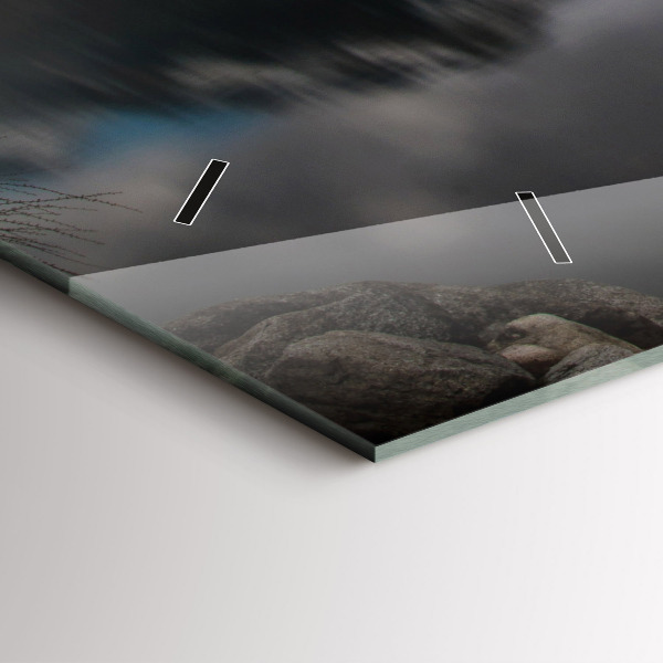 Horloge murale horizontale Hautes Tatras en Slovaquie