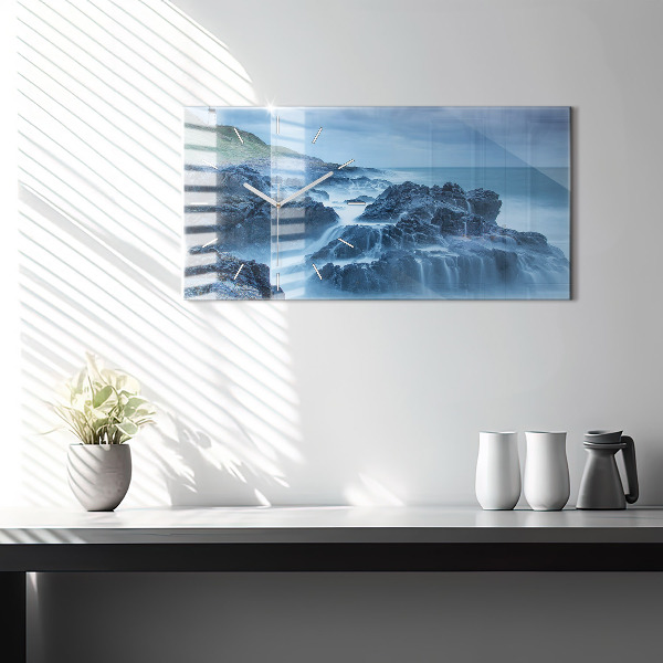 Horloge murale horizontale Phare