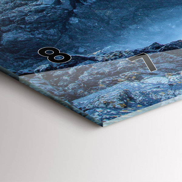 Horloge murale horizontale Phare