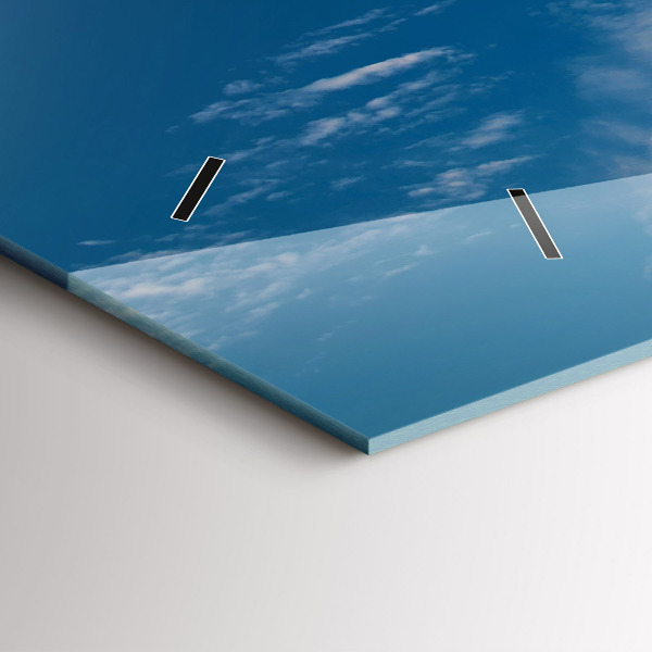 Horloge murale horizontale Statue de la Liberté à New York