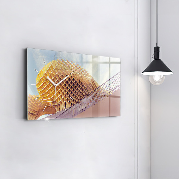 Horloge murale horizontale Point de vue à Séville