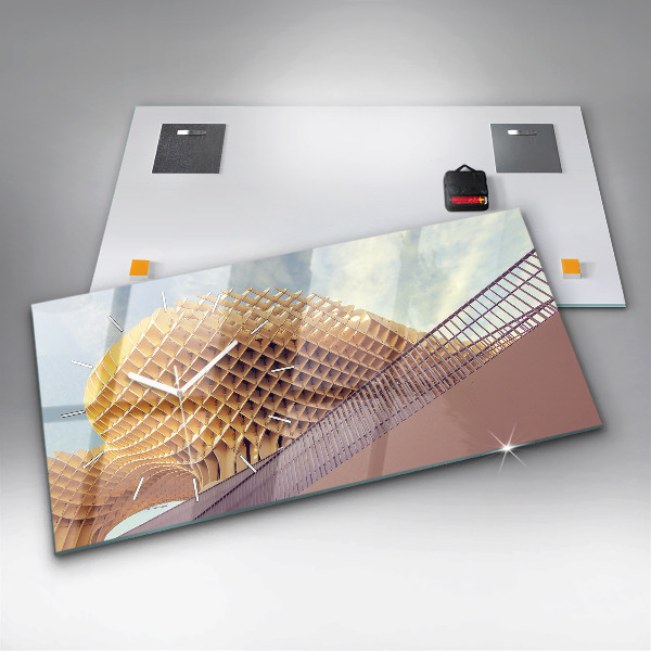 Horloge murale horizontale Point de vue à Séville