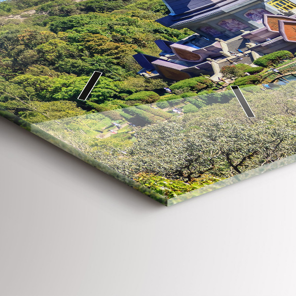 Horloge rectangulaire horizontale Parc national de Chiang Mai