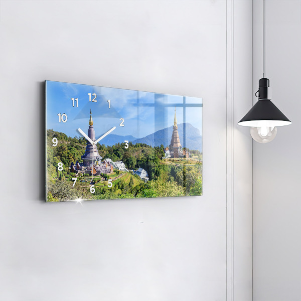 Horloge rectangulaire horizontale Parc national de Chiang Mai