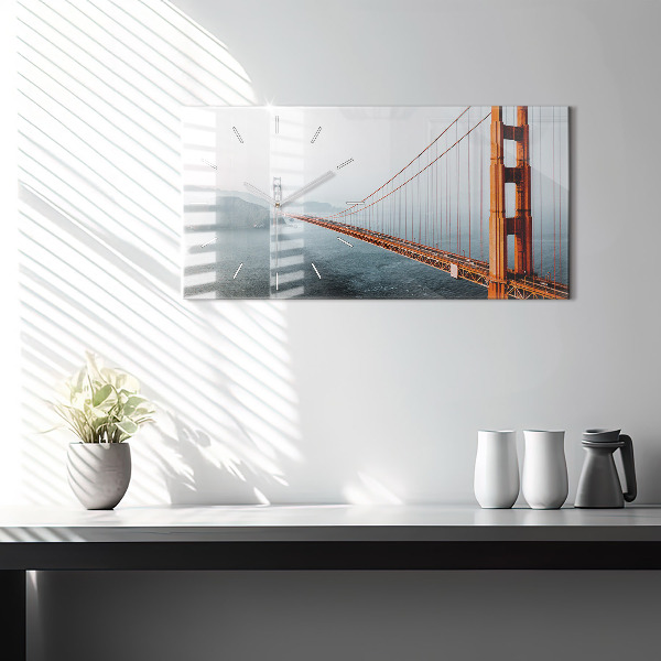 Horloge rectangulaire horizontale Pont du Golden Gate