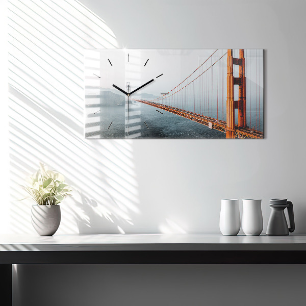 Horloge rectangulaire horizontale Pont du Golden Gate
