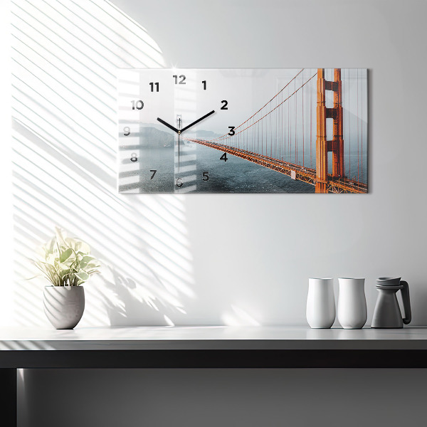 Horloge rectangulaire horizontale Pont du Golden Gate