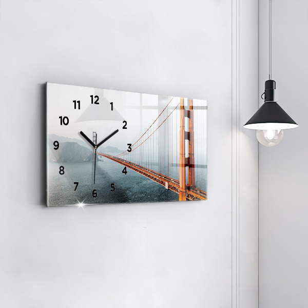 Horloge rectangulaire horizontale Pont du Golden Gate
