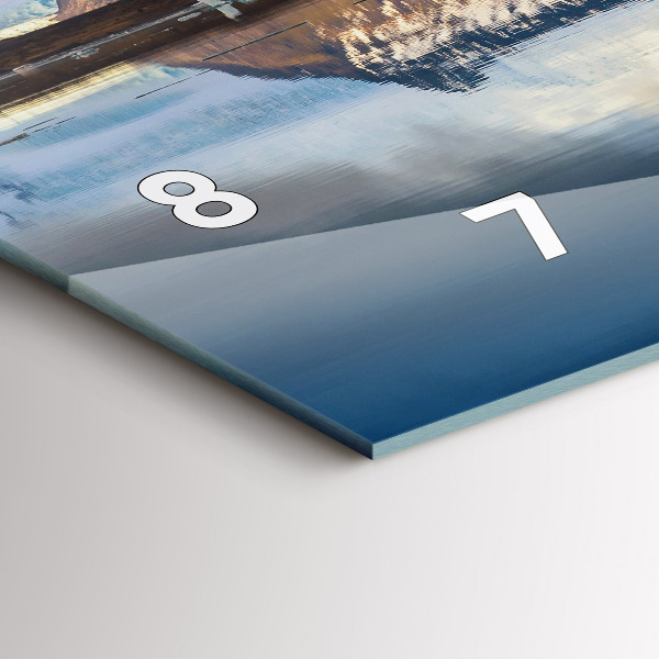 Horloge rectangulaire horizontale Lac Jokulsarlon Islande