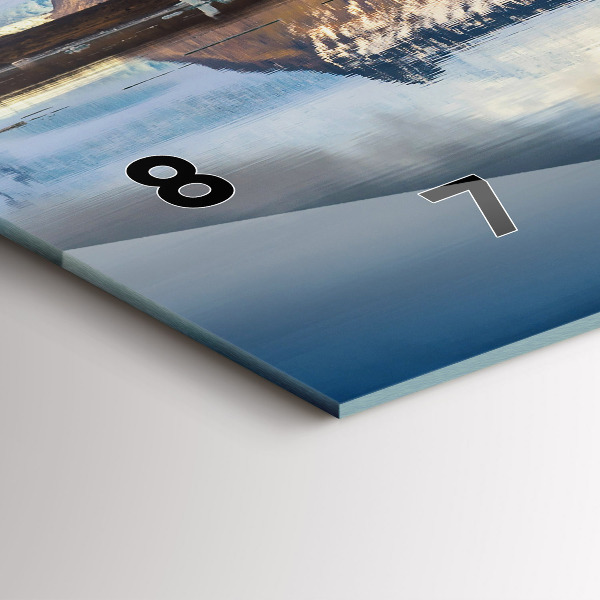 Horloge rectangulaire horizontale Lac Jokulsarlon Islande