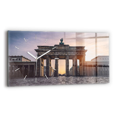 Horloge rectangulaire horizontale Porte de Brandebourg