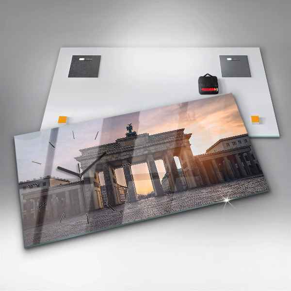 Horloge rectangulaire horizontale Porte de Brandebourg