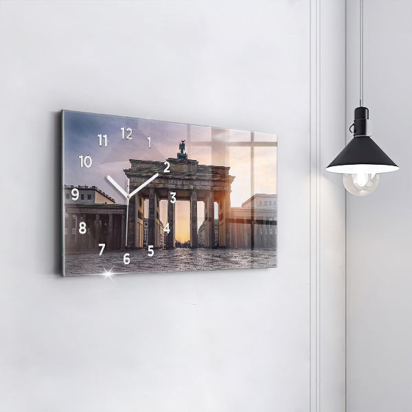 Horloge rectangulaire horizontale Porte de Brandebourg