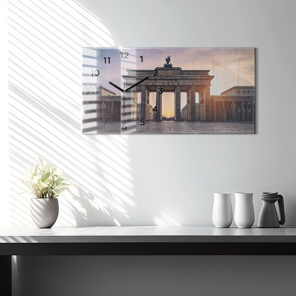 Horloge rectangulaire horizontale Porte de Brandebourg