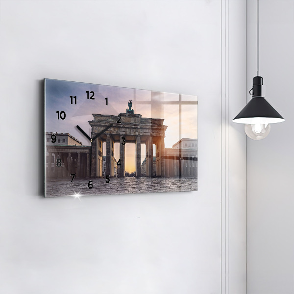 Horloge rectangulaire horizontale Porte de Brandebourg