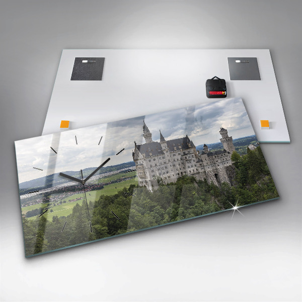 Horloge rectangulaire horizontale Château de Neuschwanstein
