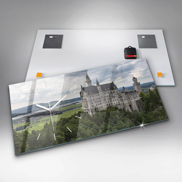 Horloge rectangulaire horizontale Château de Neuschwanstein