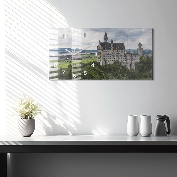 Horloge rectangulaire horizontale Château de Neuschwanstein