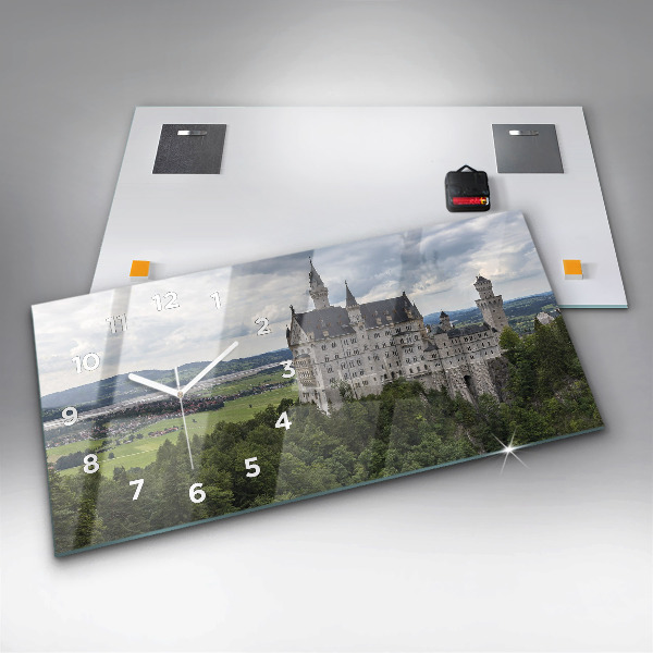Horloge rectangulaire horizontale Château de Neuschwanstein