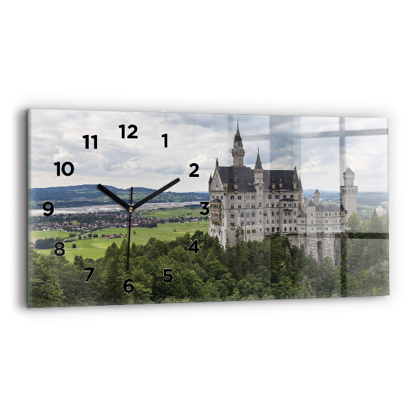 Horloge rectangulaire horizontale Château de Neuschwanstein