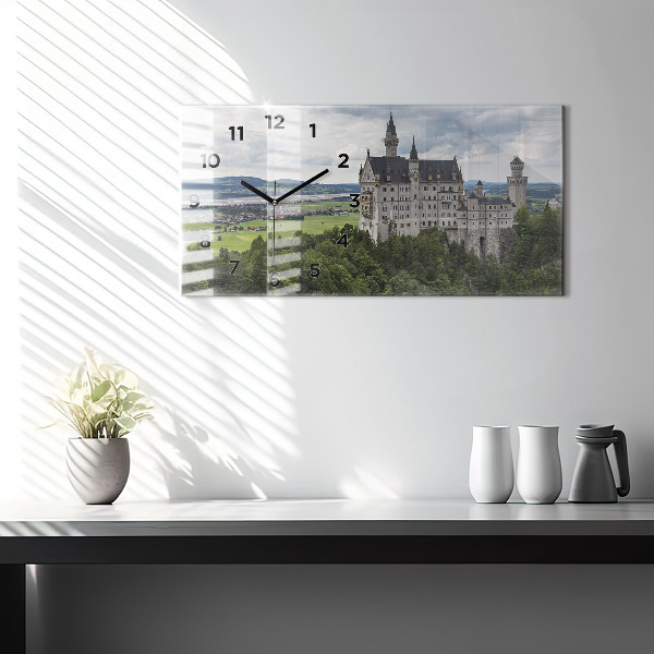 Horloge rectangulaire horizontale Château de Neuschwanstein
