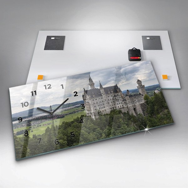 Horloge rectangulaire horizontale Château de Neuschwanstein