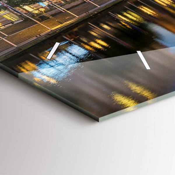 Horloge rectangulaire horizontale Hôtel de ville de Hambourg